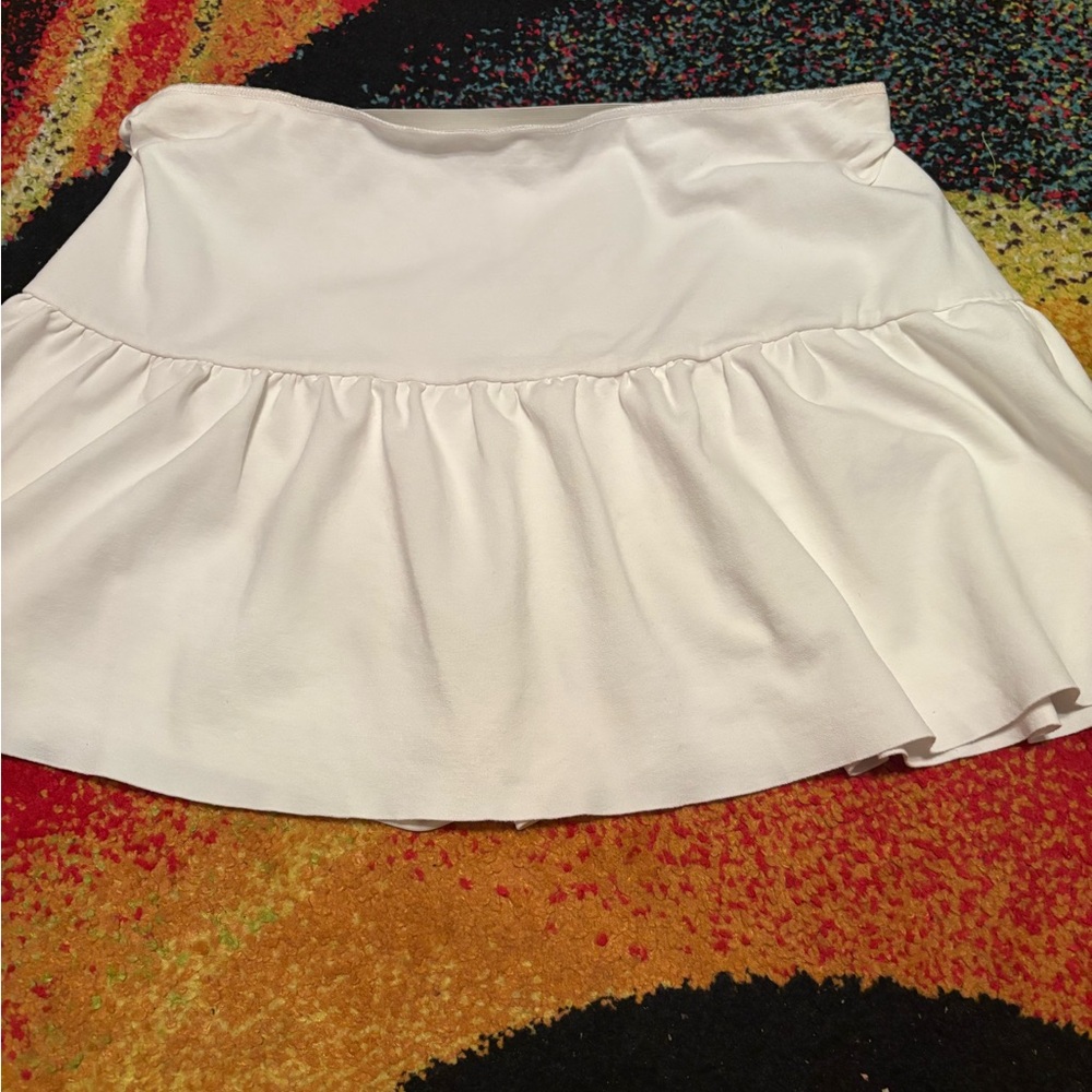 Fashion Nova White Mini Skirt